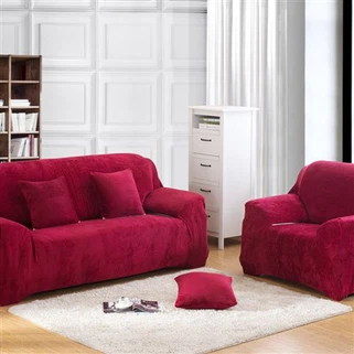 Velvet peluş divan qopqog'i